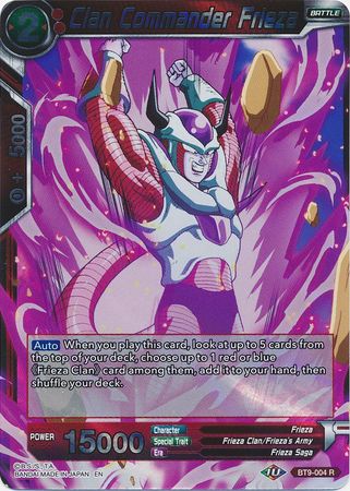 Clan Commander Frieza (BT9-004) [Universal Onslaught] | Tables and Towers