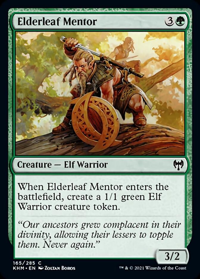 Elderleaf Mentor [Kaldheim] | Tables and Towers