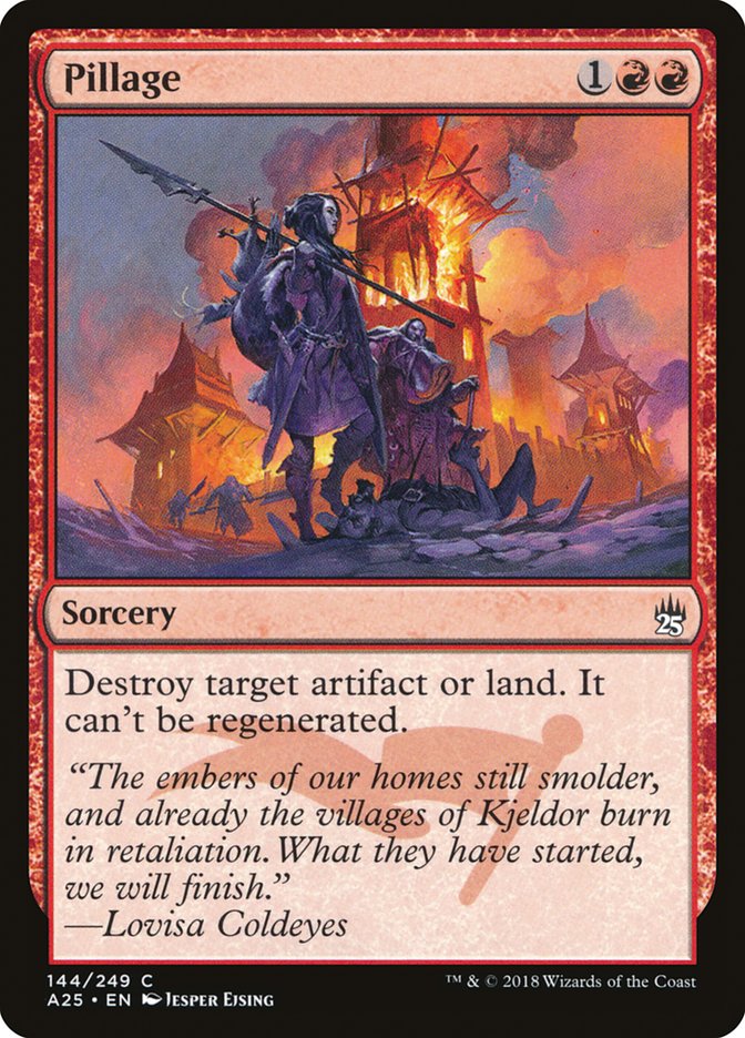Pillage [Masters 25] | Tables and Towers