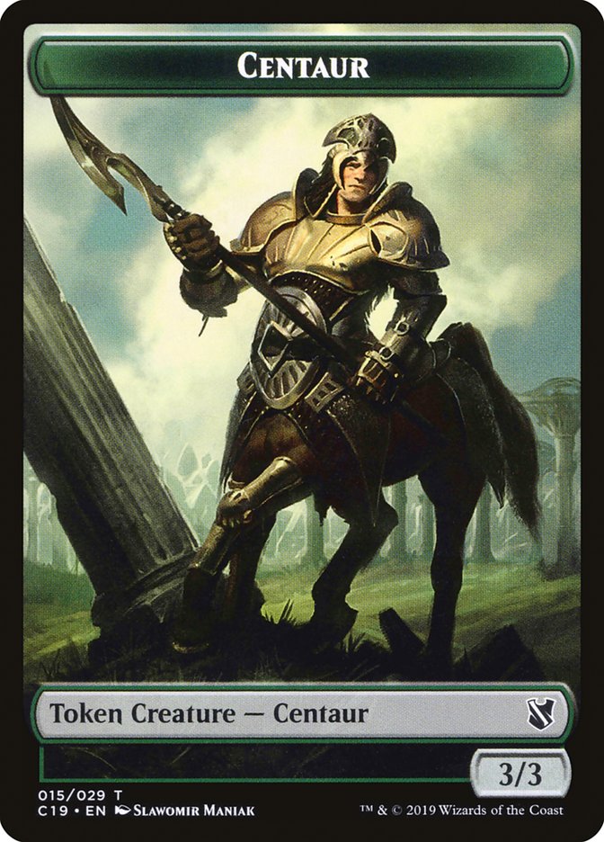 Centaur Token [Commander 2019 Tokens] | Tables and Towers