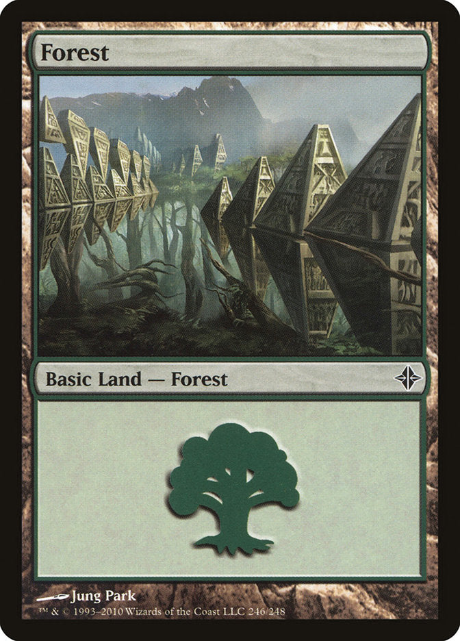 Forest (246) [Rise of the Eldrazi] | Tables and Towers