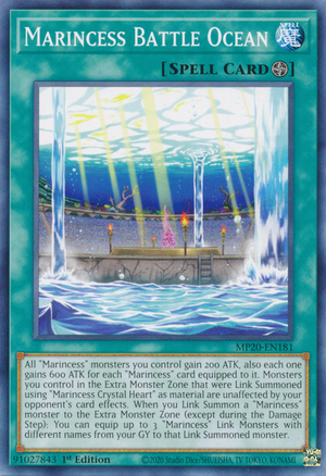 Marincess Battle Ocean [MP20-EN181] Common | Tables and Towers