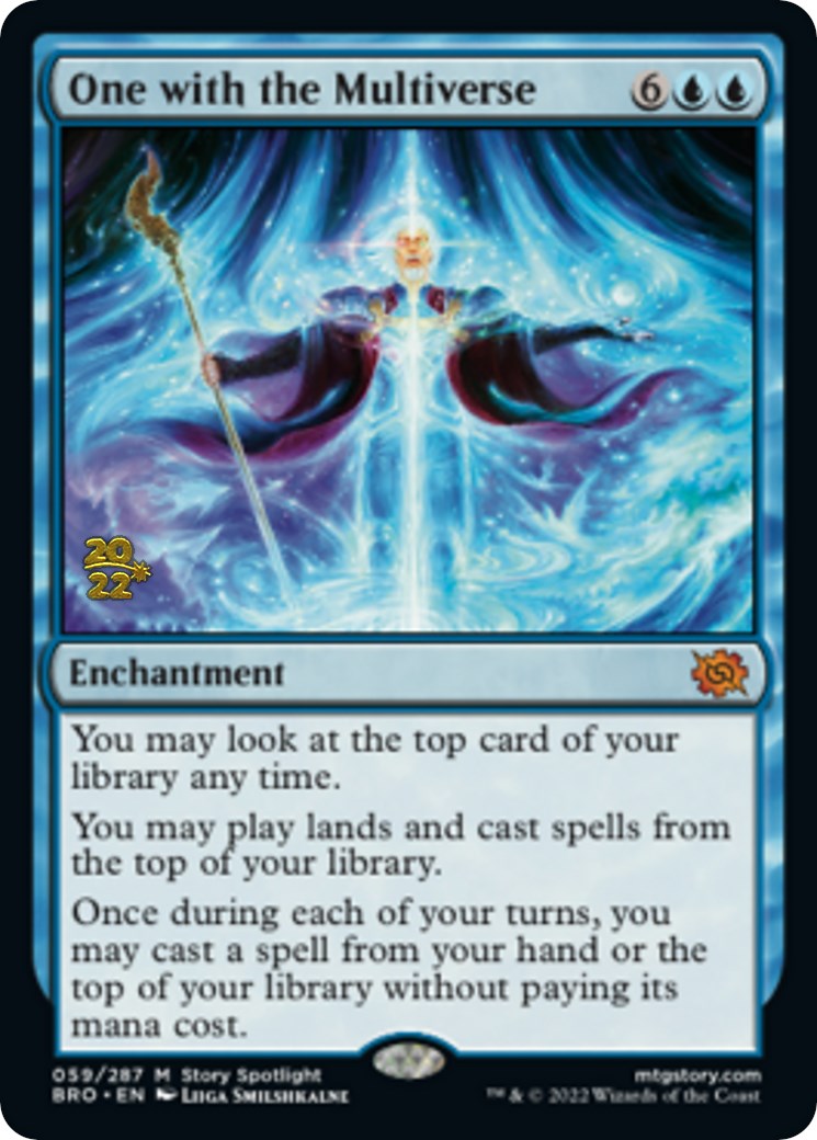 One with the Multiverse [The Brothers' War Prerelease Promos] | Tables and Towers