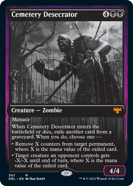 Cemetery Desecrator [Innistrad: Double Feature] | Tables and Towers