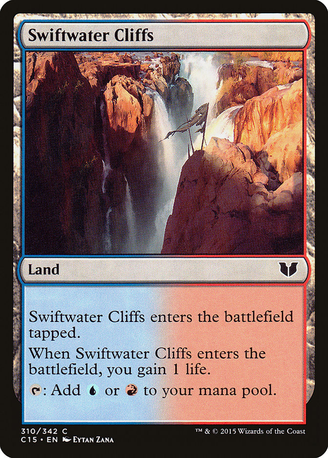 Swiftwater Cliffs [Commander 2015] | Tables and Towers