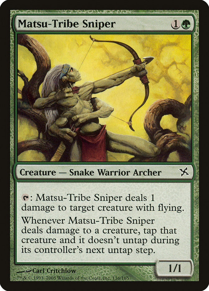 Matsu-Tribe Sniper [Betrayers of Kamigawa] | Tables and Towers