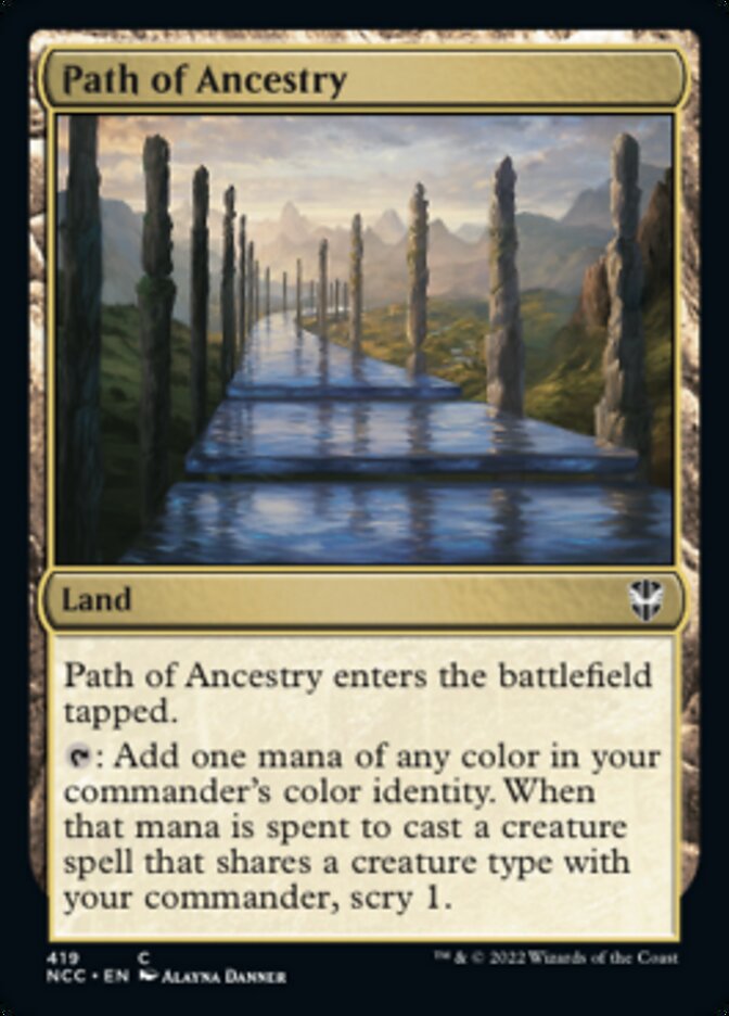 Path of Ancestry [Streets of New Capenna Commander] | Tables and Towers