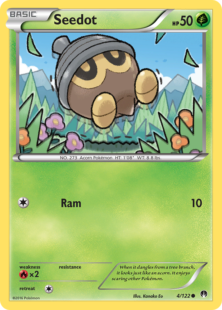 Seedot (4/122) [XY: BREAKpoint] | Tables and Towers