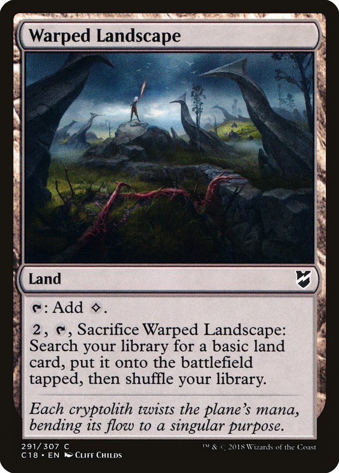 Warped Landscape [Commander 2018] | Tables and Towers