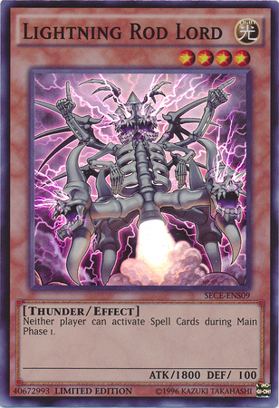 Lightning Rod Lord [SECE-ENS09] Super Rare | Tables and Towers