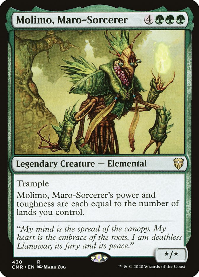 Molimo, Maro-Sorcerer [Commander Legends] | Tables and Towers