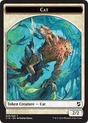 Cat // Soldier Double-Sided Token [Commander 2018 Tokens] | Tables and Towers