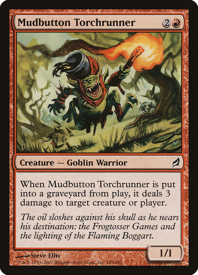 Mudbutton Torchrunner [Lorwyn] | Tables and Towers