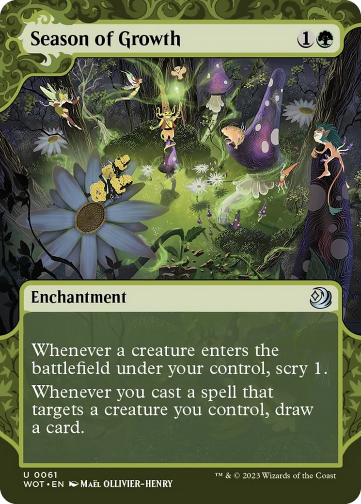 Season of Growth [Wilds of Eldraine: Enchanting Tales] | Tables and Towers