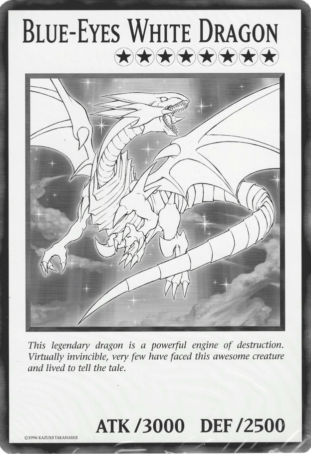 Blue-Eyes White Dragon (Oversized) Common | Tables and Towers