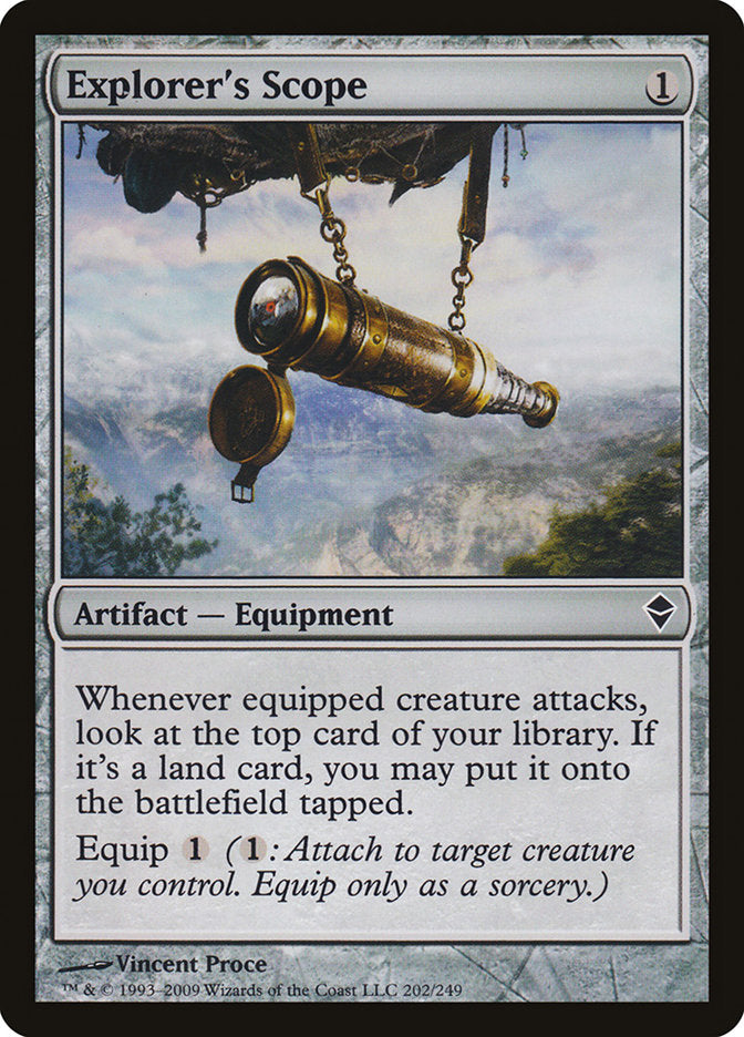 Explorer's Scope [Zendikar] | Tables and Towers