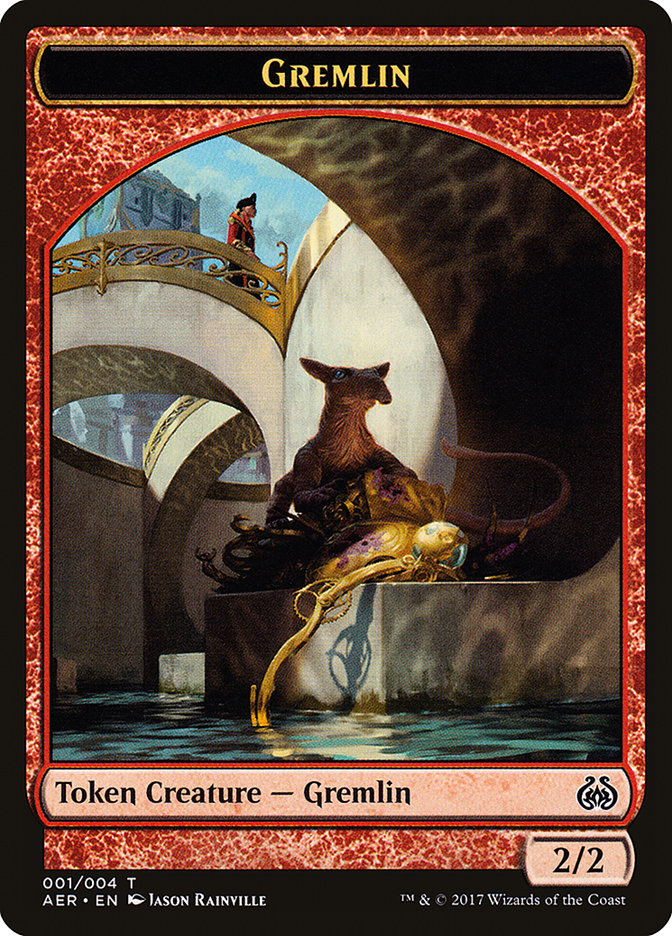 Gremlin Token [Aether Revolt Tokens] | Tables and Towers