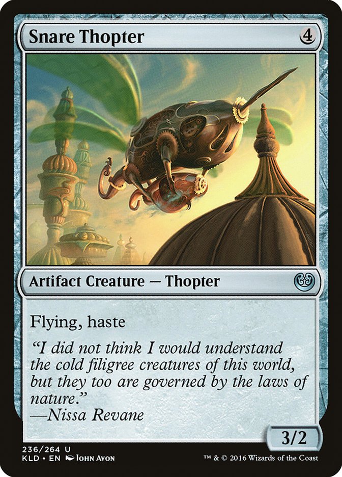 Snare Thopter [Kaladesh] | Tables and Towers