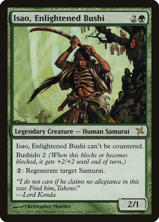 Isao, Enlightened Bushi [Betrayers of Kamigawa] | Tables and Towers