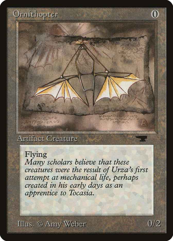 Ornithopter [Antiquities] | Tables and Towers