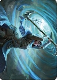 Sea Gate Stormcaller Art Card [Zendikar Rising Art Series] | Tables and Towers