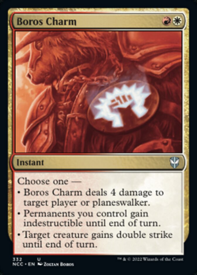 Boros Charm [Streets of New Capenna Commander] | Tables and Towers