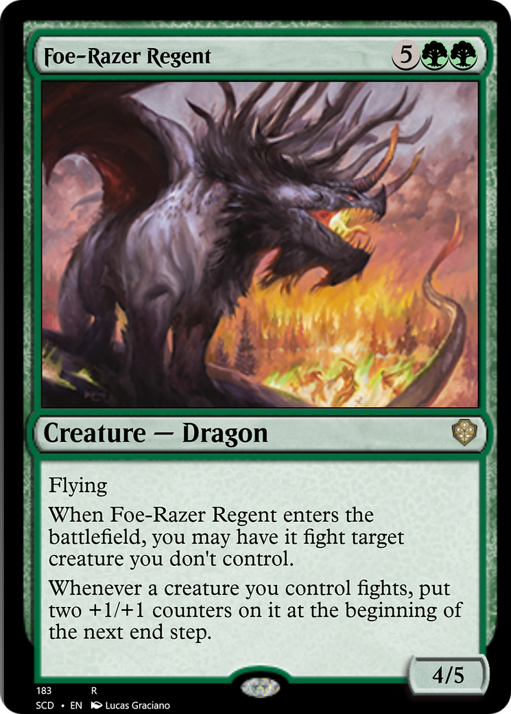 Foe-Razer Regent [Starter Commander Decks] | Tables and Towers