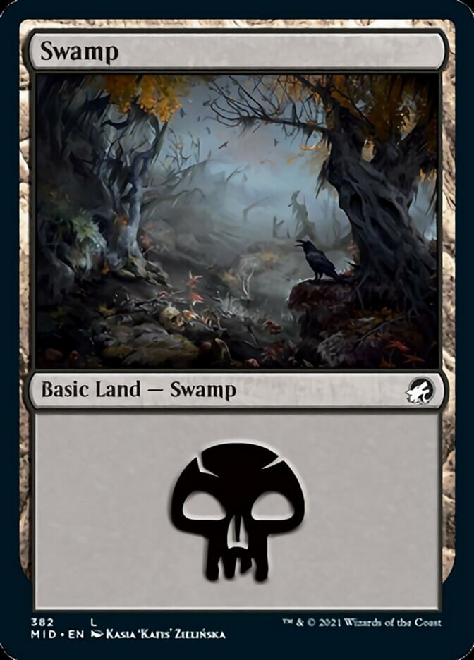 Swamp (382) [Innistrad: Midnight Hunt] | Tables and Towers