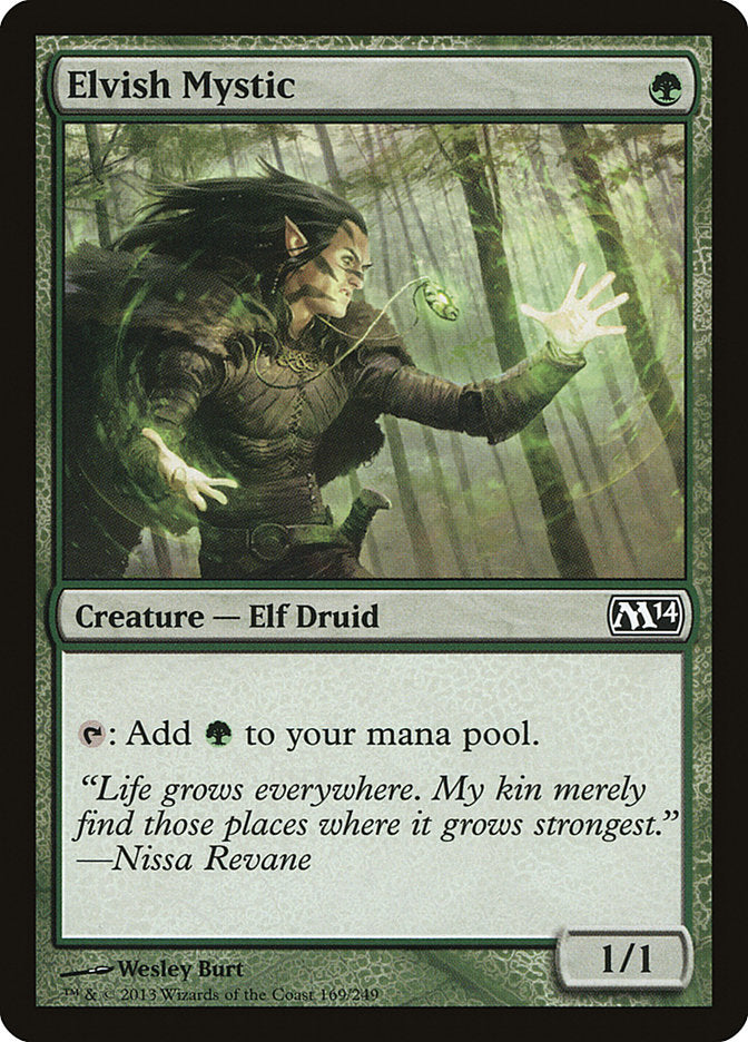 Elvish Mystic [Magic 2014] | Tables and Towers