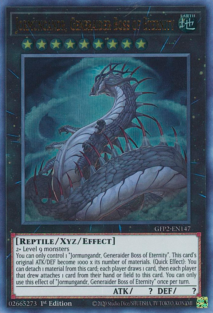 Jormungandr, Generaider Boss of Eternity [GFP2-EN147] Ultra Rare | Tables and Towers