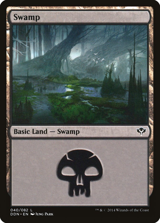 Swamp (40) [Duel Decks: Speed vs. Cunning] | Tables and Towers