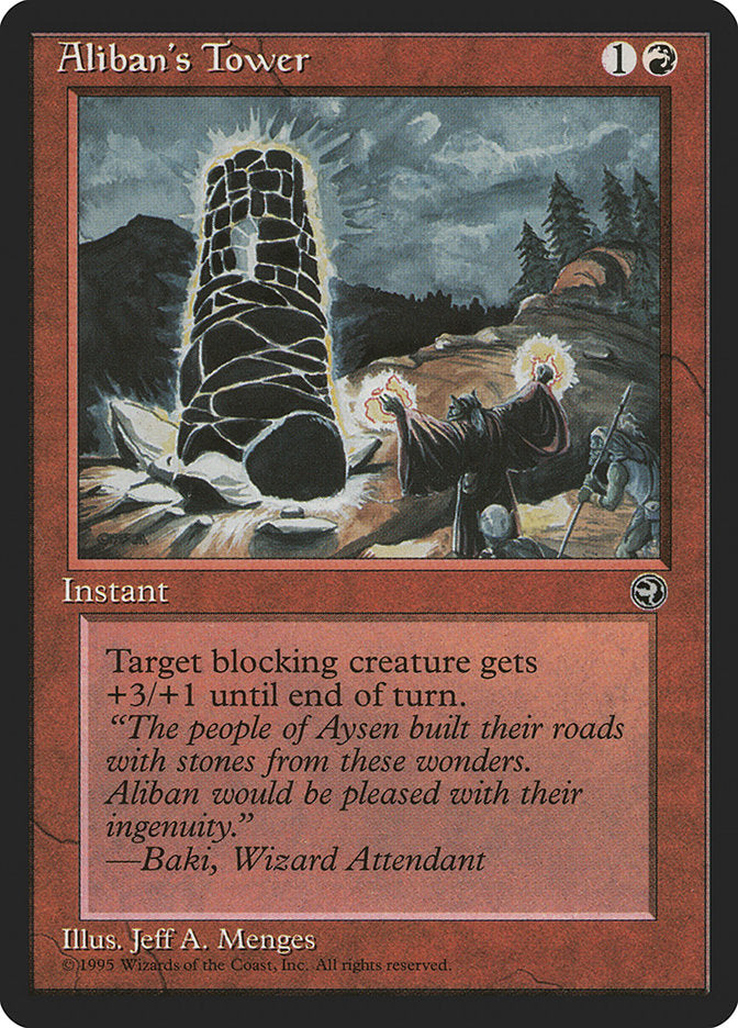 Aliban's Tower (Baki Flavor Text) [Homelands] | Tables and Towers