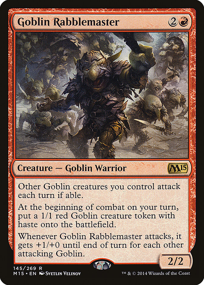 Goblin Rabblemaster [Magic 2015] | Tables and Towers