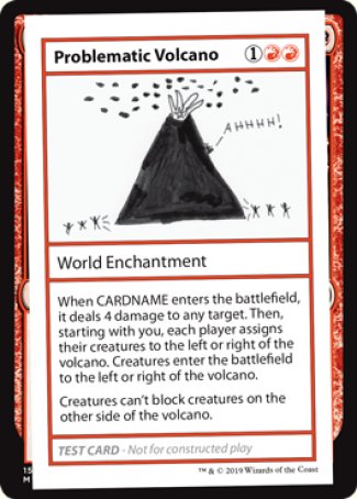 Problematic Volcano (2021 Edition) [Mystery Booster Playtest Cards] | Tables and Towers