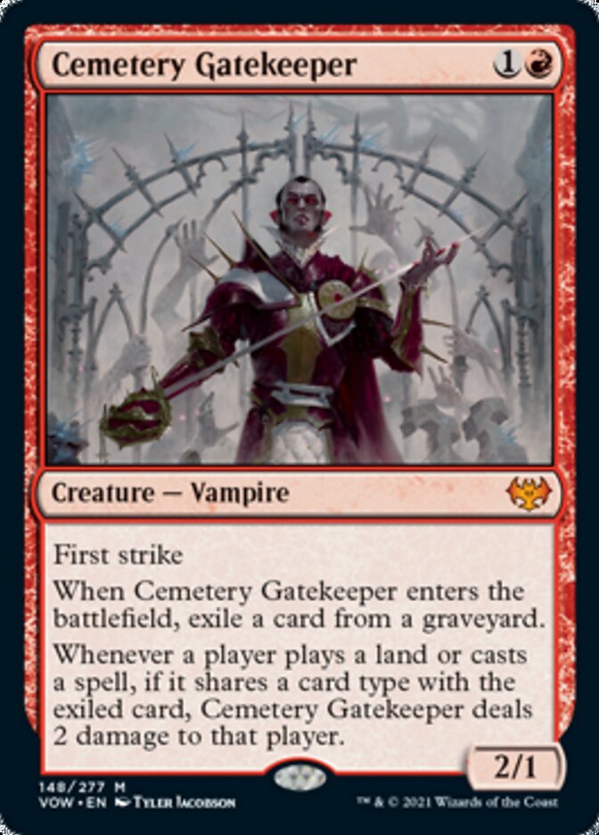 Cemetery Gatekeeper [Innistrad: Crimson Vow] | Tables and Towers