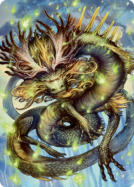 Kura, the Boundless Sky Art Card [Kamigawa: Neon Dynasty Art Series] | Tables and Towers