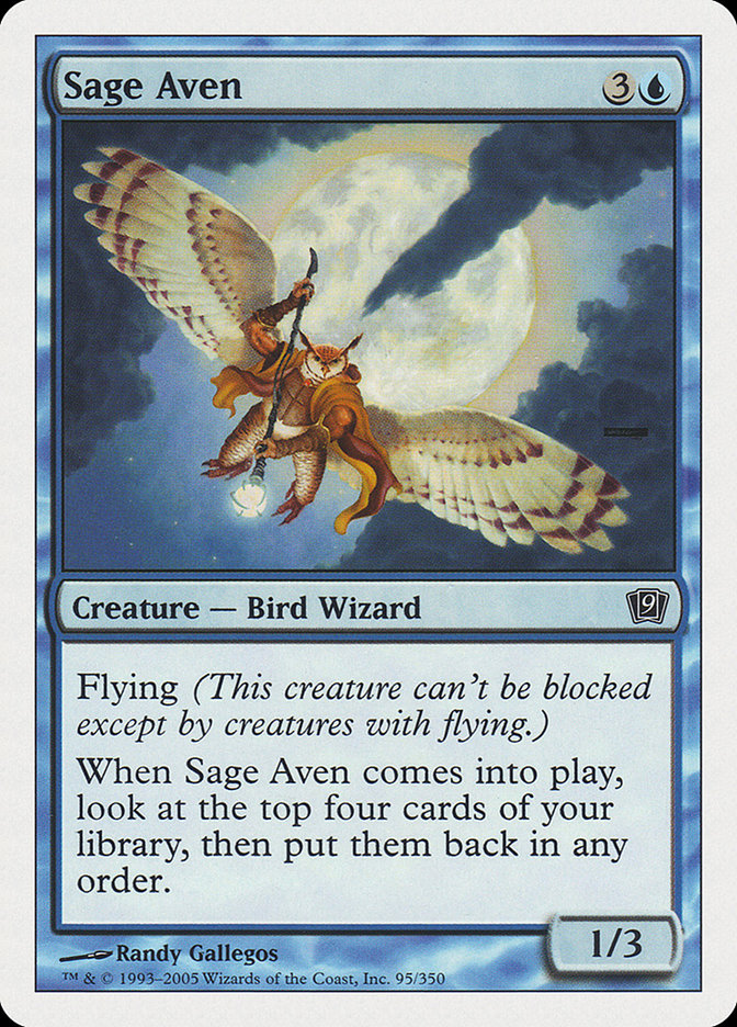 Sage Aven [Ninth Edition] | Tables and Towers