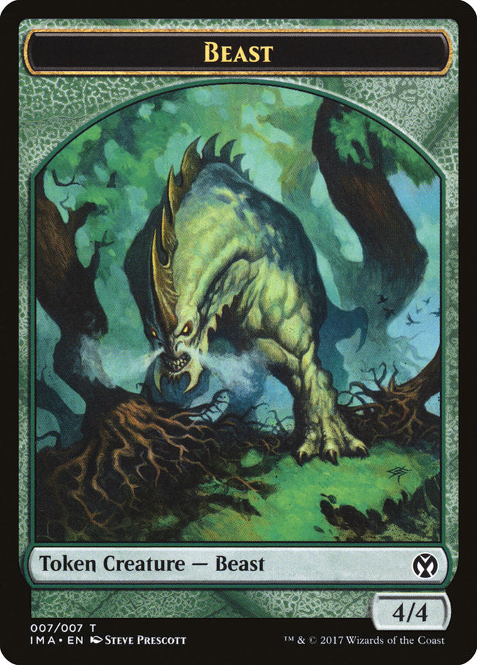 Beast Token [Iconic Masters Tokens] | Tables and Towers