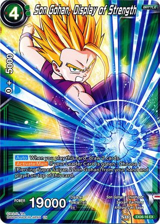 Son Gohan, Display of Strength (EX06-16) [Special Anniversary Set] | Tables and Towers