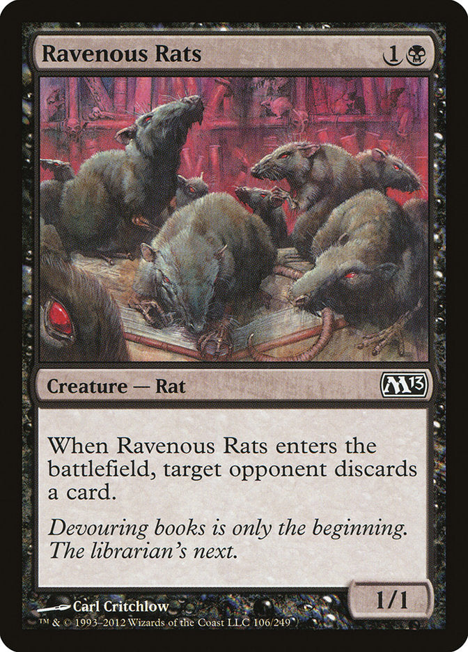 Ravenous Rats [Magic 2013] | Tables and Towers