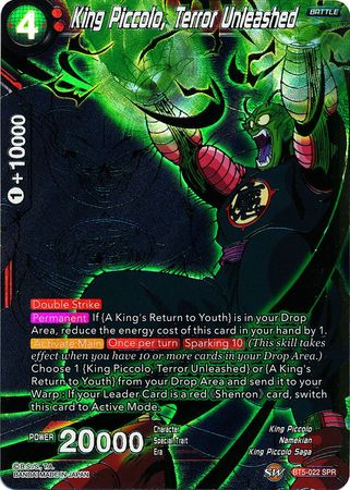 King Piccolo, Terror Unleashed (SPR) (BT5-022) [Miraculous Revival] | Tables and Towers