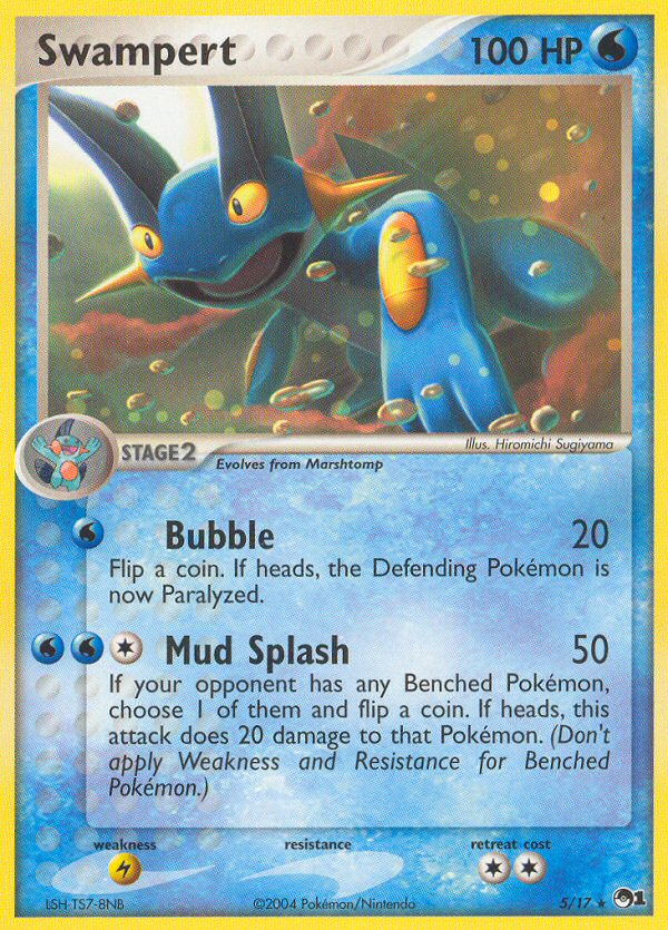 Swampert (5/17) [POP Series 1] | Tables and Towers