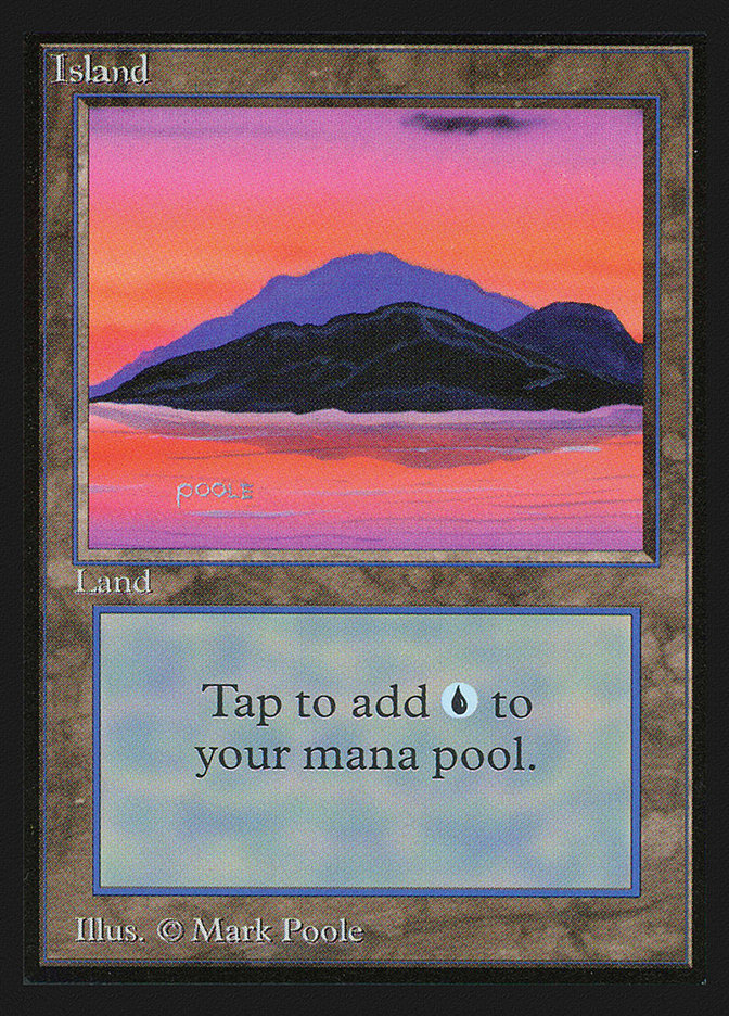 Island (Sunset / Signature on Left) [Collectors' Edition] | Tables and Towers