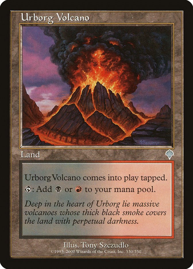 Urborg Volcano [Invasion] | Tables and Towers