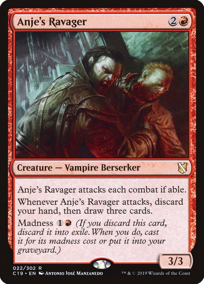 Anje's Ravager [Commander 2019] | Tables and Towers