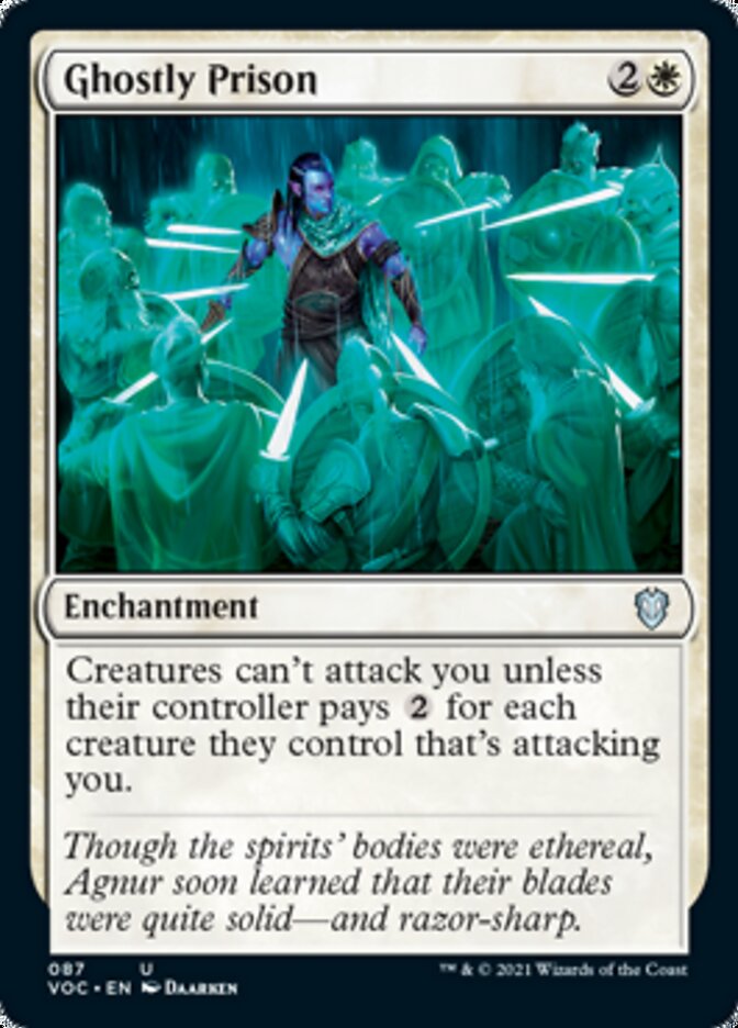 Ghostly Prison [Innistrad: Crimson Vow Commander] | Tables and Towers