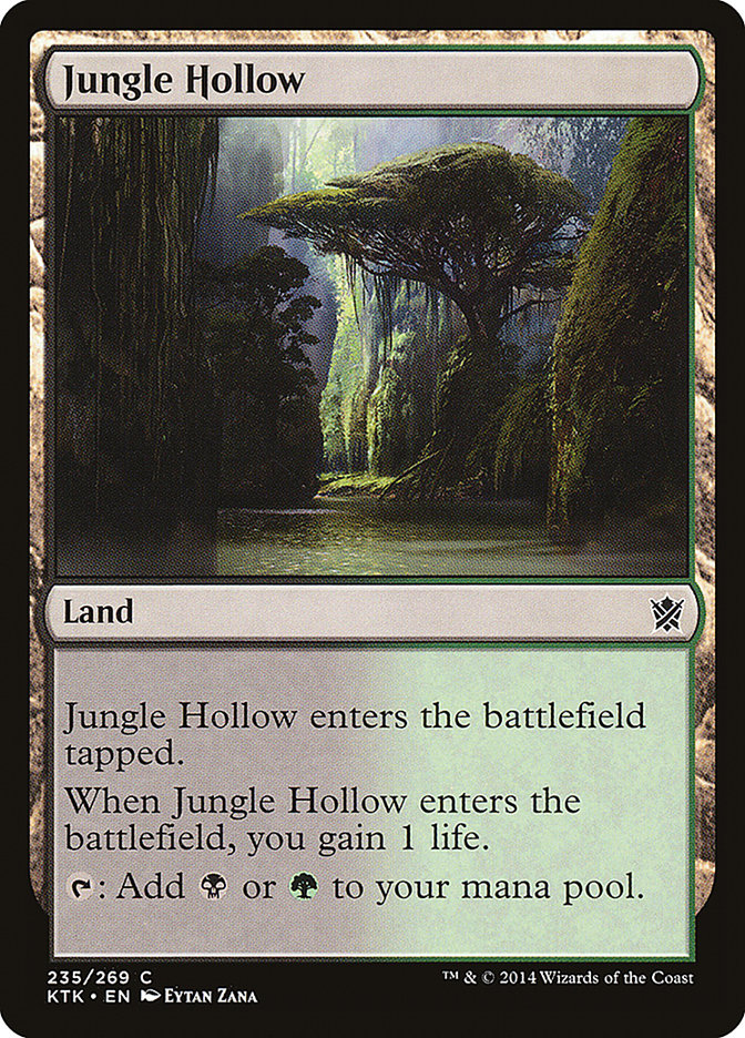 Jungle Hollow [Khans of Tarkir] | Tables and Towers