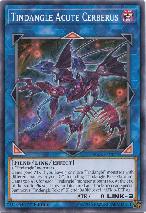 Tindangle Acute Cerberus [EXFO-EN045] Common | Tables and Towers