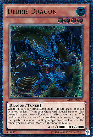 Debris Dragon [AP01-EN002] Ultimate Rare | Tables and Towers