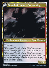 Hidetsugu Consumes All // Vessel of the All-Consuming [Kamigawa: Neon Dynasty Prerelease Promos] | Tables and Towers